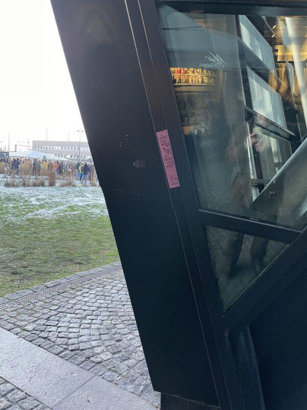 Erste Aktion an der Dortmunder Bibliothek