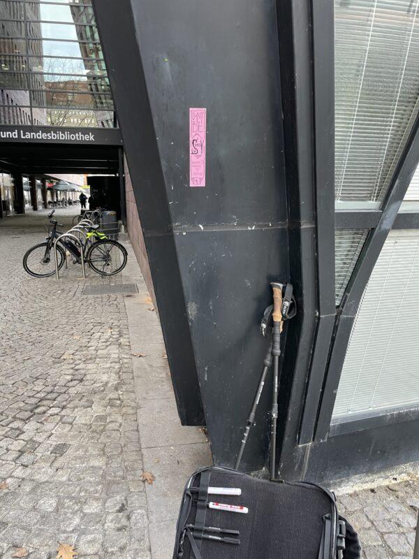 Erste Aktion an der Dortmunder Bibliothek