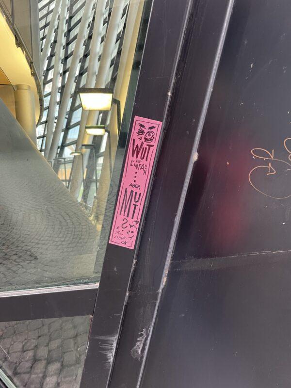 Erste Aktion an der Dortmunder Bibliothek